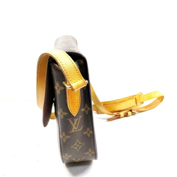 Louis Vuitton Monogram Shoulder Bag with Yellow Strap - Picture 3 of 13